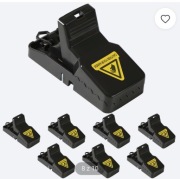 PUŁAPKA PRZECIWKO MYSZOM I SZCZUROM ŁAPKA NA MYSZY ZESTAW 6SZT