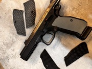 Okładziny chwytu CZ Shadow 2 szare grip grips