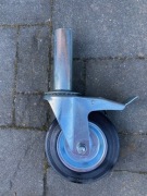 Kółko koło do rusztowania fi 160 mm z hamulcem