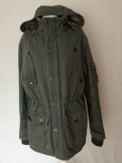 Tom Tompson Denim męska kurtka zimowa khaki r M