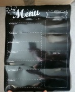 Tablica magnetyczna menu do baru 