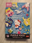 Puzzle Trefl Hello Kitty Letni relaks, 1000 el.