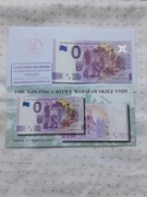 Banknot kolekcjonerski 0 Euro 100 Rocznica Bitwy Warszawskiej 1920 r. 