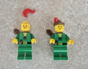 LEGO classic CASTLE Forestman Robin Hood Zamek figurka kołczan ludzik 1990