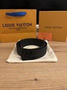 Pasek Louis Vuitton czarny 115cm