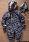 Kombinezon zimowy Smyk rozm.86 + czapka zimowa HM 86/92