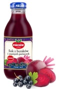 Sok z buraków i czarnych porzeczek 300ml Gomar Pińczów