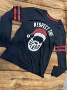 Bluzka Mikołaj B abercrombie Kids sleep 152/158