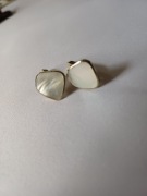 Zapinki do mankietów z masą perłową