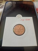 2 grosze 1938 w holderze 