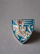 Herb miasta Koszalin przypinka pin metaliczna odznaka wpinka