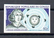 Kongo - Kopernik-znaczek cięty 