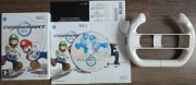 Mario Kart Wii + Kierownica na Nintendo Wii. Komplet.
