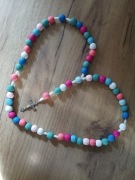 Różaniec drewniany 