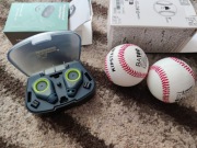 Skakanka FingerTip Majestic Sport 2w1 + Piłeczki BA180  baseball 