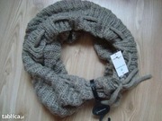 Komin szal Atmosphere Primark szary