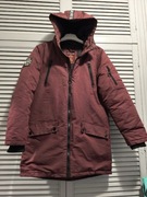 Parka kurtka zimowa 158 dla chłopca i koszulka gratis 