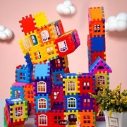 Klocki Konstrukcyjne 100 el. Kolorowe Klocki Dla Dzieci Kreatywne Budowanie