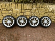 Japan Racing SL-02 Matt Silver 5x112 ET 35 + Dunlop WinterSport 5 225/40/18