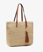 Lauren Ralph Lauren Torba Lauren Ralph Lauren Raffia brązowa LRL