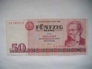 BANKNOT Niemcy NRD 50 marek 1971 r.