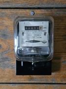 Licznik prądu Pafal 1967 Bakelit Retro