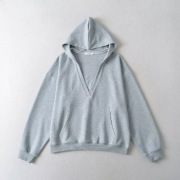 Tidalnest Oversize Hoodie z dekoltem V 