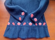 Lekki wełniany płaszczyk DPam 3 lata