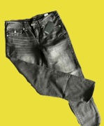 Spodnie TRUE RELIGION -- denim -- grafitowe -- 32/34