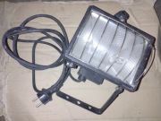 Naświetlacz halogenowy max 500W lampa warsztatowa budowlana 