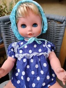 STARA LALKA CZASY PRL  MECHANIZM NA PŁYTĘ