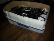 Karton wyświetlaczy, szybek, dotyków, ramek itd. 