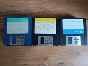 Zestaw dyskietek 3,5" 30 sztuk