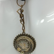 Steampunk  Gothic  Biżuteria Żywica Medalion Rękodzieło