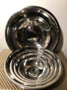 5 metalowych misek kuchennych średnica 16-32 **NOWE**