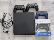 PlayStation 4 slim 1TB + 4 pady DualShock