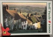 Puzzle 1000 elementów Trefl – Shaftesbury Anglia – kompletne – jak nowe