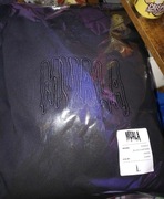 Czarna bluza z kapturem 3D Muala rozm. L