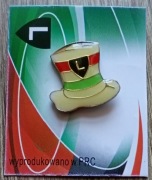 LEGIA WARSZAWA oficjalna odznaka Czapka / Radomiak Zagłębie Sosnowiec 