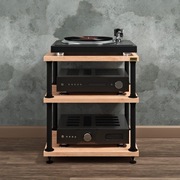 Stolik audio regał hifi na gramofon stojak na winyle