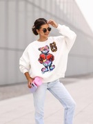 BLUZA DRESOWA OVERSIZE BASIC NOWOŚĆ WIOSNA 2026