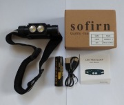 Latarka czołowa SOFIRN H25S 1200lm USB-C ogniwo 3000mAh