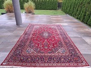 Cudny Meshed Irański ręcznie tkany wełniany dywan 200x311cm Nr1546