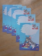 karteczki do segregatora Tom&Jerry 5 sztuk
