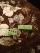 Wałki do włosów zielone 