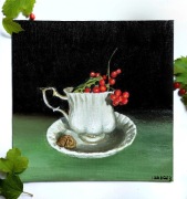 Obraz olejny martwa natura