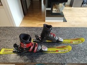 Narty dziecięce z butami