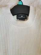 ELISABETTA FRANCHI SWETER WEŁNA LOGO 38