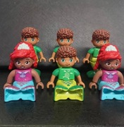 NOWE LEGO DUPLO Ferni 50 sztuk i Arielka 50 sztuk z bajki Syrenka Ariel 