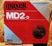 Maxell MD2-D – Mini-Floppy Disk (Double Sided / Double Density)